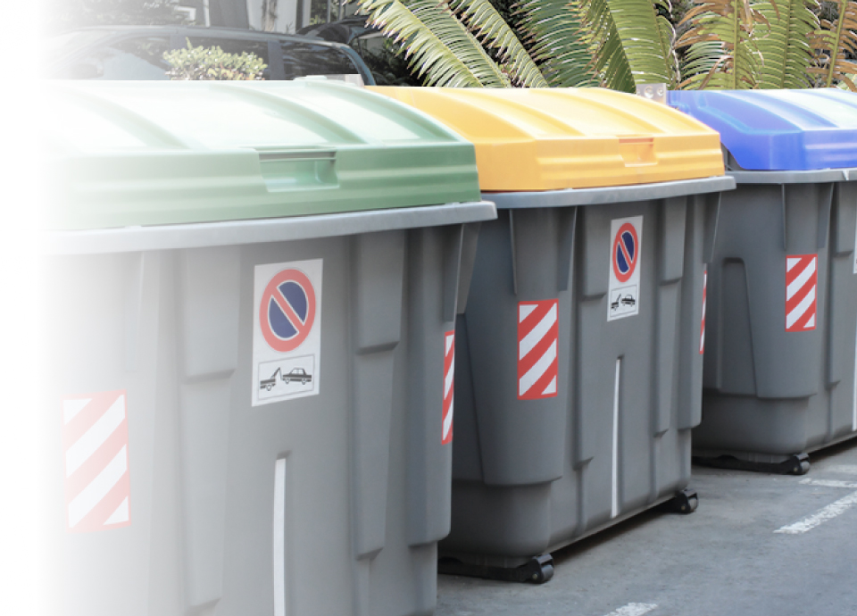 Trash & recycling consolidation services